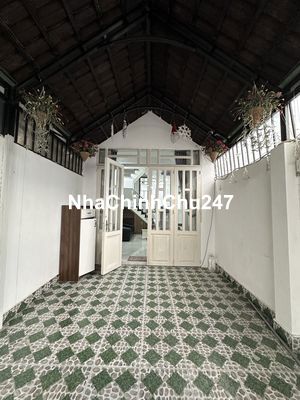 NHÀ NGUYÊN CĂN 3PN 2WC 1TRỆT 2LẦU HẺM OTO THÔNG TỨ HƯỚNG. KHU DÂN TRÍ