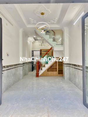 Nhà 1 Trệt 2 Lầu, 3PN Sổ Hồng Riêng Quận 12 Giá 2.63 tỷ