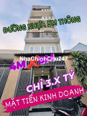 HẺM XE TẢI THÔNG ĐƯỜNG SỐ 11 KỀ BÊN AEON MALL 5 TẦNG 4M8M CÒN HƠN 3 TỶ