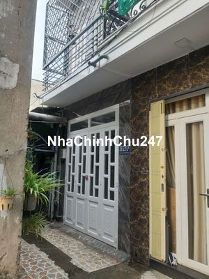 Bán nhà nhỏ chính chủ sổ hồng riêng  p.hiệp thành q12