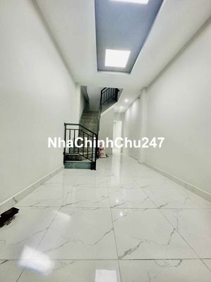 NHÀ MỚI 2 TẦNG CÓ SÂN THƯỢNG, 33M2, HẺM XE HƠI CHỈ NHỈNH 4 TỶ