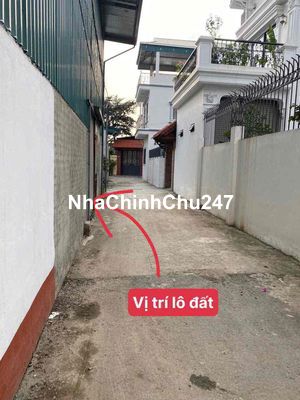 CC cần tiền bán gấp đất Thôn Nội Đức Thượng 58m2 ô tô