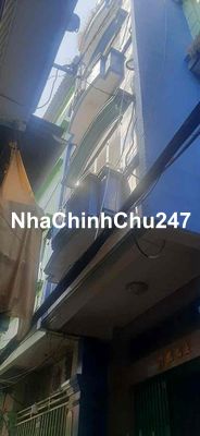 nhà 4 lầu hẻm thông đường Bạch Vân,chính chủ bán