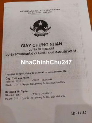 Chính chủ cần bán 1 nhà cấp 4