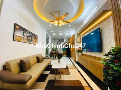 Vip Hót ! Nhà Phố Hào Nam , Ngõ Nông 35m Ra phố - full Nội Thất