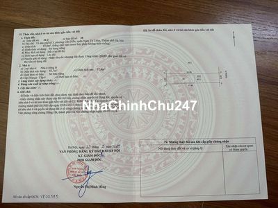 Chính Chủ Bán 87M2 Đất Số 22 Ngõ 199 Hồ Tùng Mậu MT4m Giá 17.5 Tỷ TL