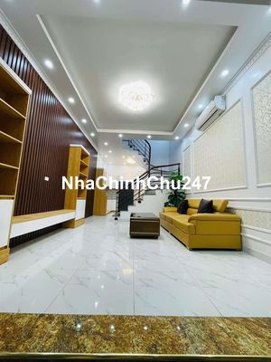 Nhà đẹp! Trần cung, ngõ ô tô KĐT Nam Cuờng, tặng NT,  ở ngay, 36m2*5T