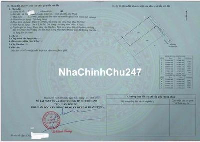 Chính chủ bán đất KDC ấp Bình Thạnh, đường Hà Quang Vóc