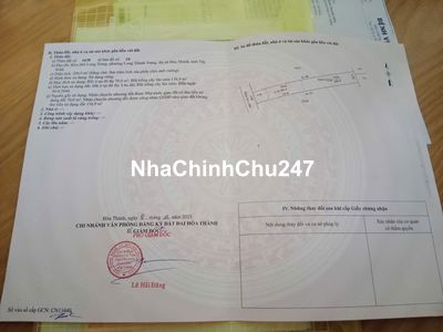 Đất phường long trung, thị Xã tây ninh, chính chủ, có thổ cư