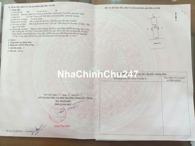 Bán nhà mới xây, thổ cư 88.4 m2, khu dân cư Ninh Sơn