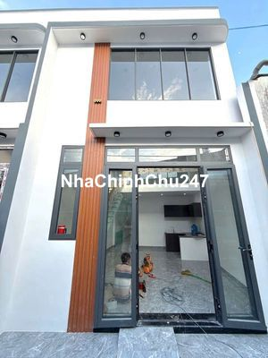 Nhà 1 trệt 1 lửng thổ cư mới hẻm 127 vỏ văn kiệt phường an hoà