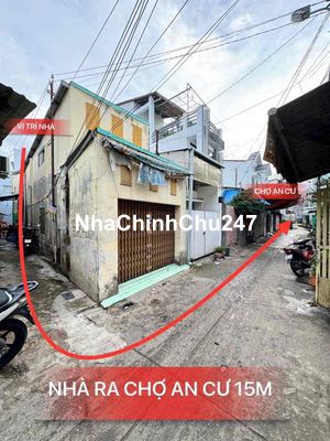 BÁN NHÀ LẦU HẺM 22 MẠC ĐĨNH CHI (KẾ CHỢ AN CƯ) CÁCH CHỢ 50