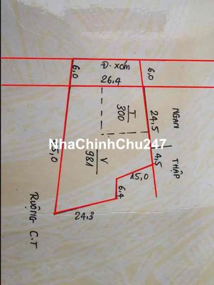 chính chủ gia đình cần bán 1280m 300m thổ cư địa chỉ núi bé nam phương