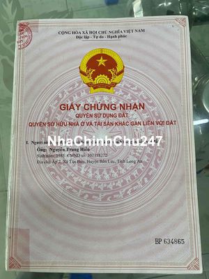 cần bán 1044 m đất phước toàn có 400 thổ