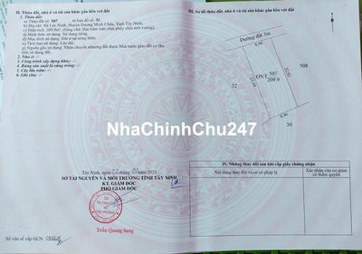 Bán Đất có nhà cấp 4 Diện tích 9x23 thổ cư. Sổ hồng riêng. Giá 599tr