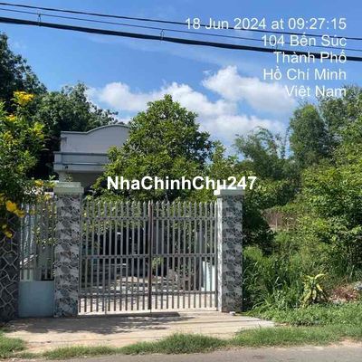 CHINH CHU Bán nhà mặt tiền số 113 Bến Súc, An Phú, Củ Chi