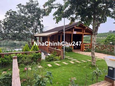 Bán gấp lô đất có sẵn căn nhà gỗ tự nhiên siêu đẹp giá 400tr bao cc