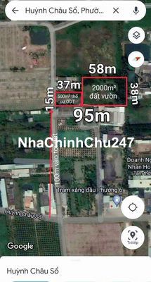 2500m2 có 500m2 thôt cư, đường xóm đình, huỳnh châu sổ