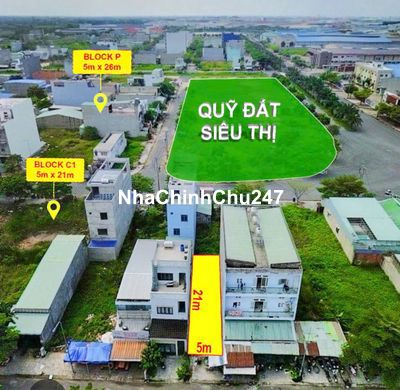 Chính chủ bán nền 105m2 vị trí đẹp gần trung tâm thành phố