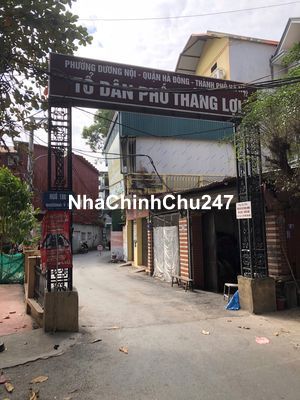 Chính chủ bán 60m2 thổ cư TDP Thắng Lợi Ỷ La Hà Đông HN nhỉnh 7 tỷ