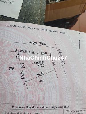 Đất 9 chủ cần bán