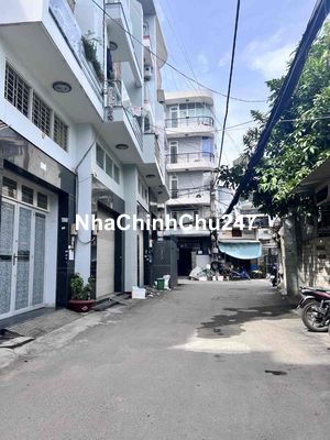 Nhà chính chủ CMT8, Quận 10, hẻm nhựa 6m xe hơi vô nhà, 5,1m x 26m.