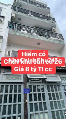 CHÍNH CHỦ BÁN CHDV KHU CĂN CỨ 26