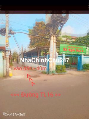 Lô đất thổ cư dt: 4,5x16m hẻm 1/ thẳng đườg TL16 ngay ngã 4 Ga giáp GV