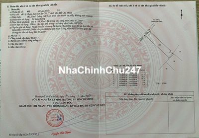 Đất thổ cư 183m2 KDC đường Dương Văn Hạnh, xã Lý Nhơn, huyện Cần Giờ