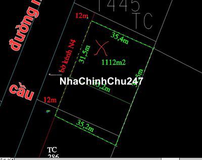 1,112m2 thổ cư, MT đường 12m, ĐD đường nhựa, Bình H Hưng, Đức Huệ, LA