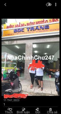 CHÍNH CHỦ BÁN NHÀ MTKD ĐƯỜNG MÃ LÒ GẦN BÀ HOM TP HCM