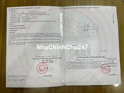 Bán lô đất đường đông thạnh 4, hóc môn