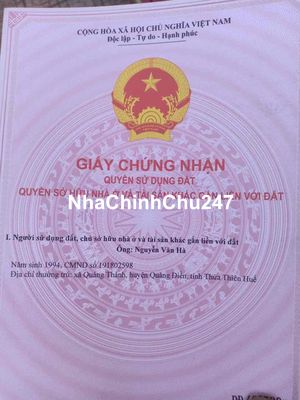 Đất chính chủ ngộp ngân hàng bán lỗ