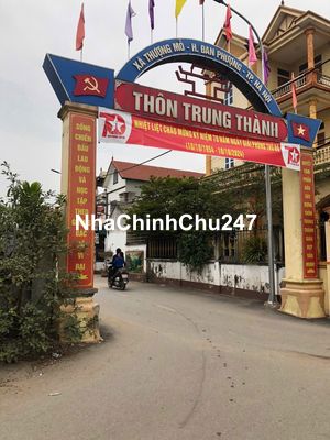 Bán 78,1 m2 đất Thổ Cư, Thượng Mỗ, Đan Phượng, Hà Nội