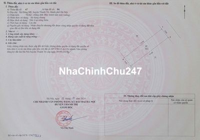 CHÍNH CHỦ CẦN BÁN NHANH ĐẤT MẶT ĐƯỜNG MỸ Ả, ĐÔNG MỸ, THANH TRÌ