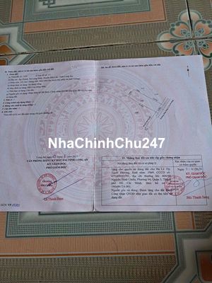 chính chủ cần bán mảnh đất 6x20,32 m2 , đất đã lên thổ cư và đã có sổ