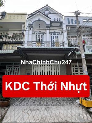 NHÀ TRỆT LẦU ĐẸP - ĐƯỜNG SỐ 27, KDC THỚI NHỰT 1