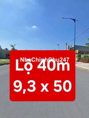 ĐẤT MẶT TIỀN LỘ 40M - GẦN KHU AEON