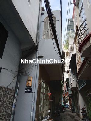 Bán nhà chính chủ 589/1 NHẬT TẢO P7 Q11 - Cách mặt tiền 1 căn.