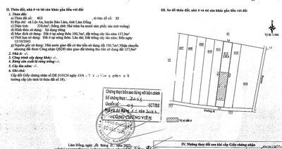 Ngân hàng thanh lý lô đất 238,6m2 xã Lộc An giá chỉ 897tr- sổ sẵn