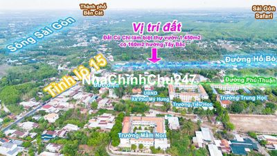 Đất biệt thự nghỉ dưỡng Phú Mỹ Hưng - Củ Chi