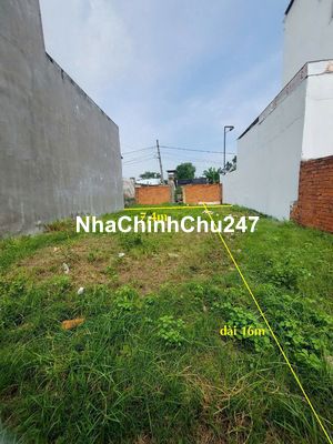 ĐẤT TC DT 7,4x16m, HÓC MÔN. HẠ GIÁ BÁN NHANH. SHR, XÂY TỰ DO HC NGAY