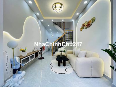 Nhà Chính Chủ Mới Xây 1T2L Sân Thượng Hẻm Thông 5m Giá 2 tỷ 680 Còn TL