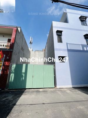 Đất vuông vức 52.7m2 đẹp,ngay đs 8,Full thổ cư,xe hơi thông tứ phía