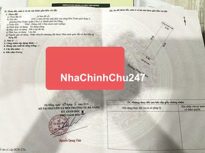 Bán lô đất đường 7,5m Phan Triêm, Hòa Xuân - Vị trí đẹp - Giá tốt