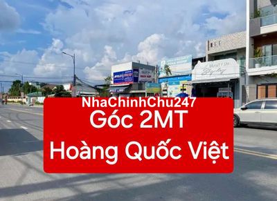 GÓC 2 MẶT TIỀN - ĐƯỜNG HOÀNG QUỐC VIỆT