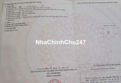 Chính chủ bán đất thổ cư Mặt tiền 127m2