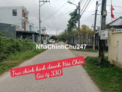 🐈🐈 MẶT TIỀN TRỤC CHÍNH KD HÒA CHÂU, ĐÀ NẴNG-ĐƯỜNG 7M  GI.Á CHỈ TỶ330