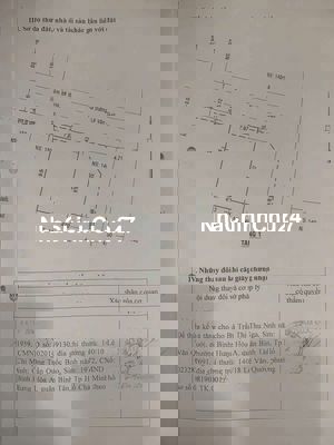 CHÍNH CHỦ BÁN NHÀ 8X10M LÊ VĂN QUỚI, BÌNH TÂN ĐANG KẸT BANK
