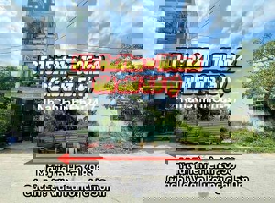 Đất mặt tiền 1 sẹc, 105m2, sổ riêng, gần MT Lê Văn Lương